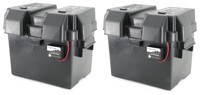 Two 12v battery boxes